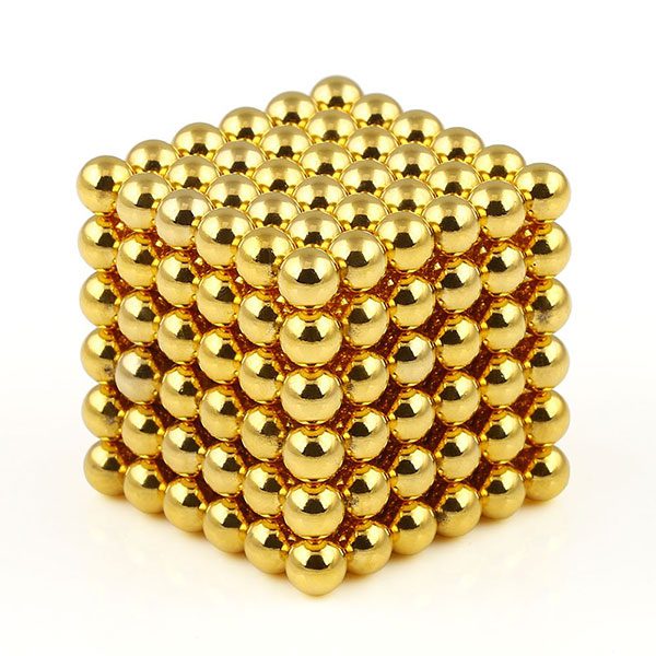 3mm magneettipallojen kultaa