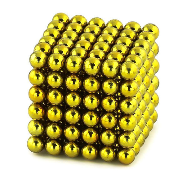 Żółte Neoballs 5mm kulek magnetycznych
